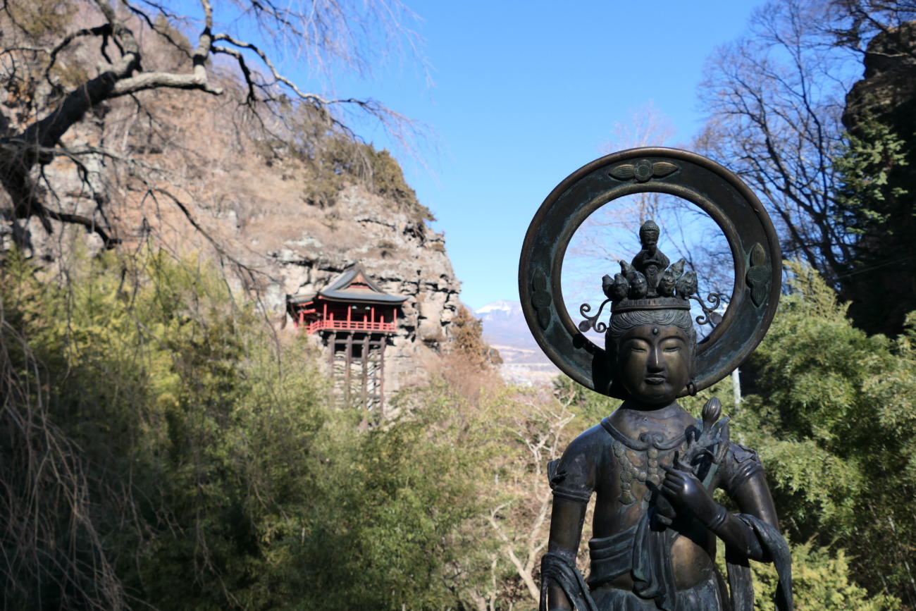 布引観音釈尊寺 聖観世音菩薩と観音堂