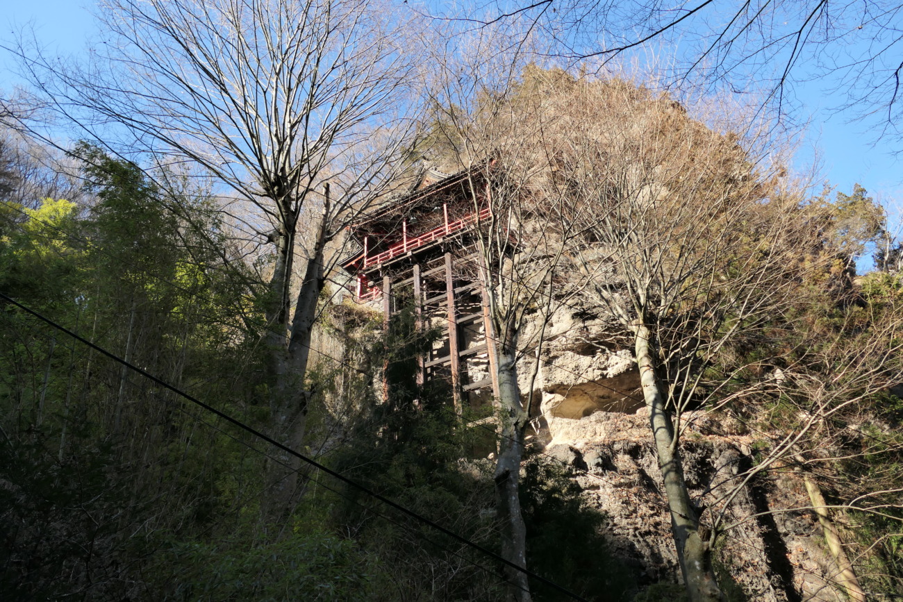 布引観音釈尊寺の道