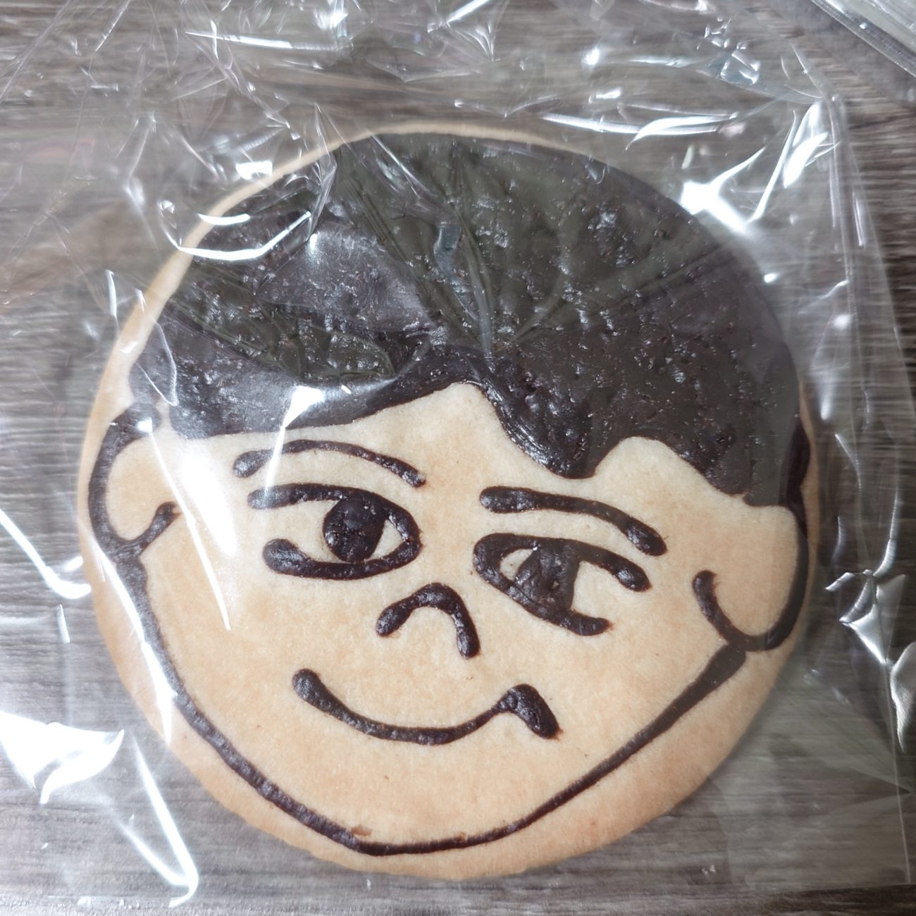 旧開智学校のおみやげ　天使の顔クッキー