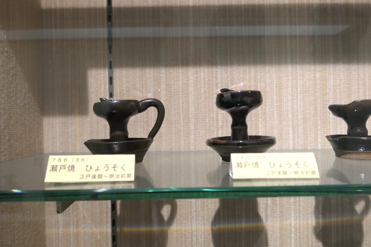 日本のあかり博物館2階とうそく